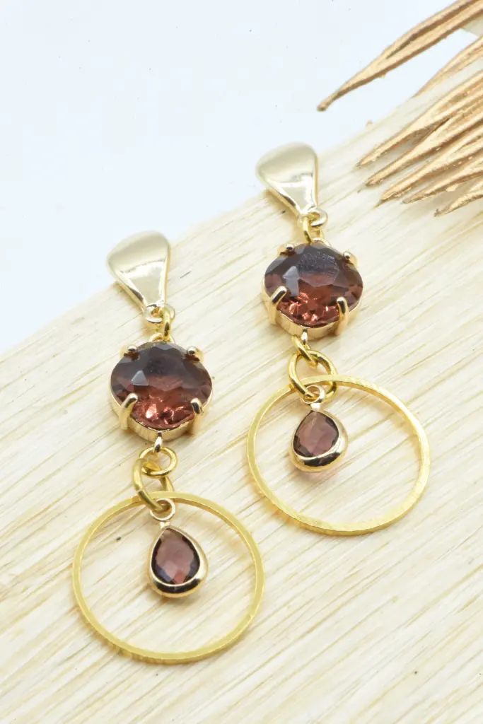 BO "CIRCLES" cognac 011