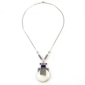 Collier "ART-DECO" - Nacre 004