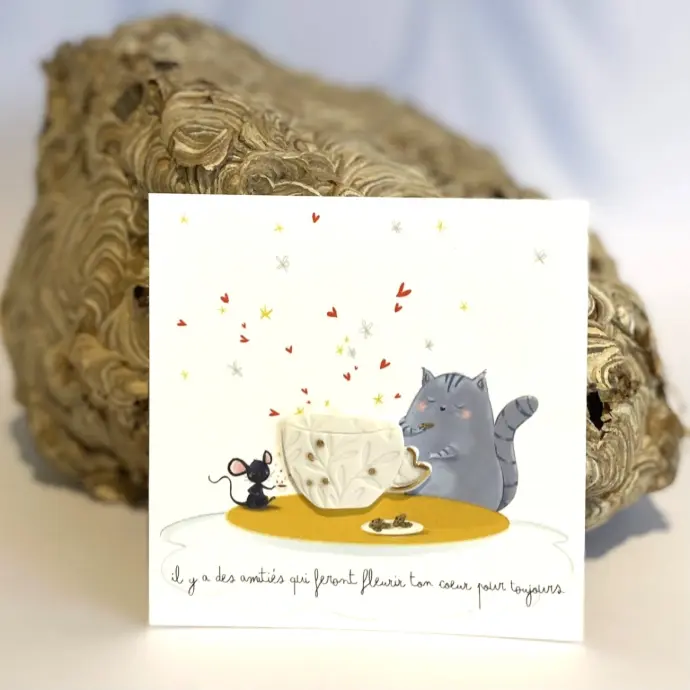 Broche "ACCROCHE-COEUR" - Amitié