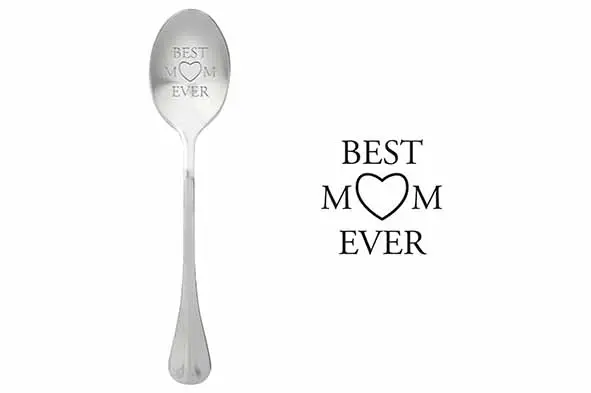 Message Spoon - "Best Mom Ever"