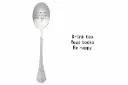 Message Spoon - "Drink tea, read books, be happy"