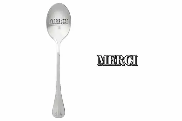 Message Spoon - "Merci"
