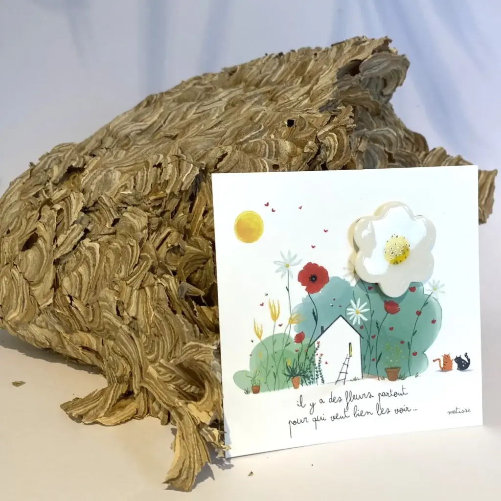 Broche "ACCROCHE-COEUR" - Des fleurs partout