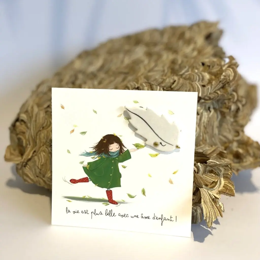 Broche "ACCROCHE-COEUR" - Une âme d'enfant