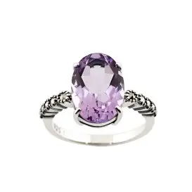 Bague "ART-DECO" - Améthyste 005