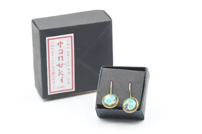 B.O. "TANUKI" - cabochon pendante