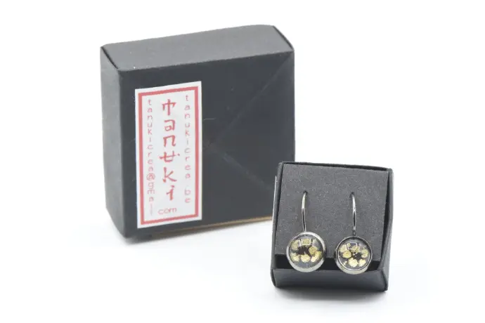 B.O. "TANUKI" - cabochon pendante