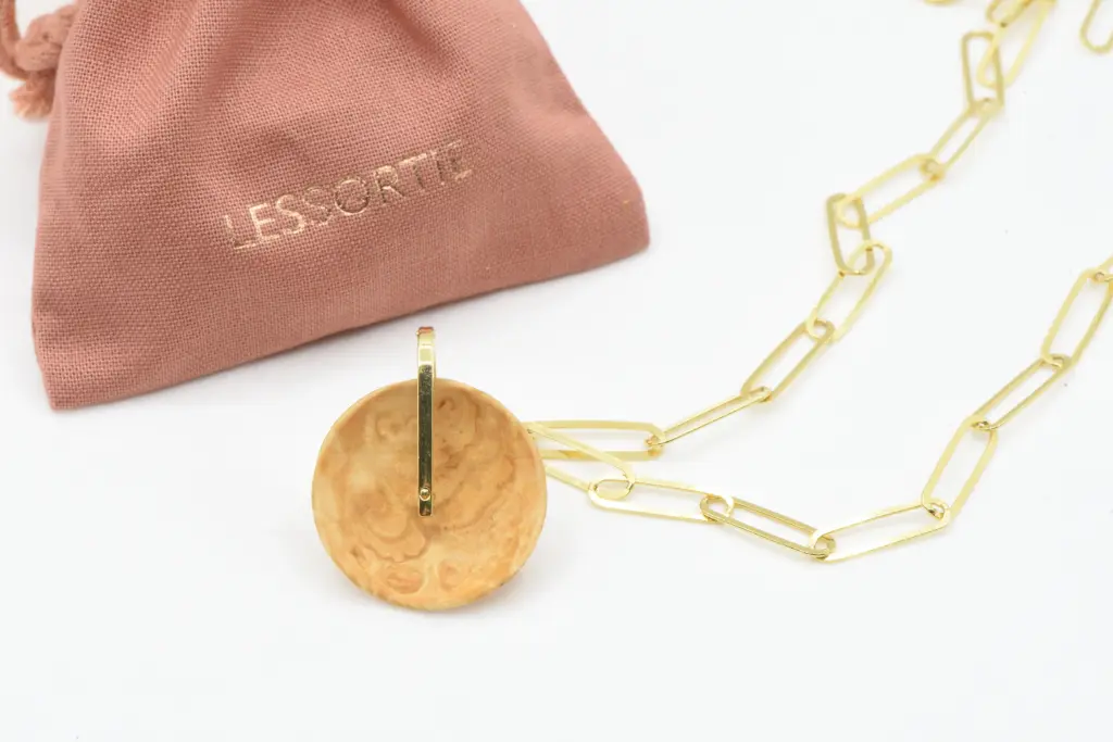 Pendentif "LESSORTIE" - "Buaton" - Bouleau