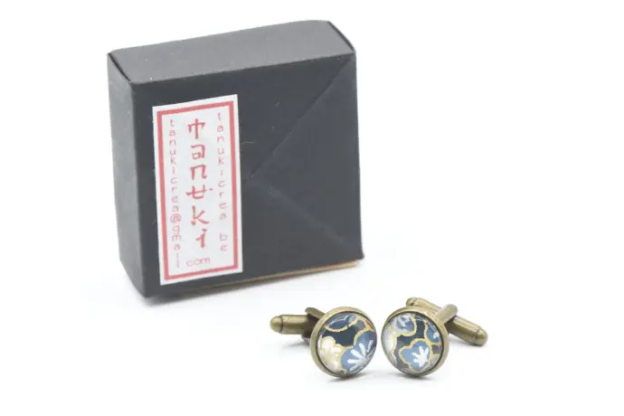 Boutons de manchette "TANUKI"