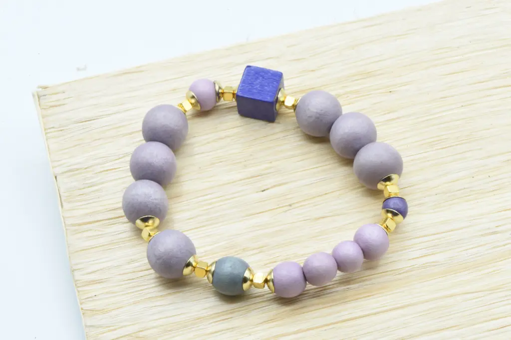 Bracelet "KIGUMI" Parme