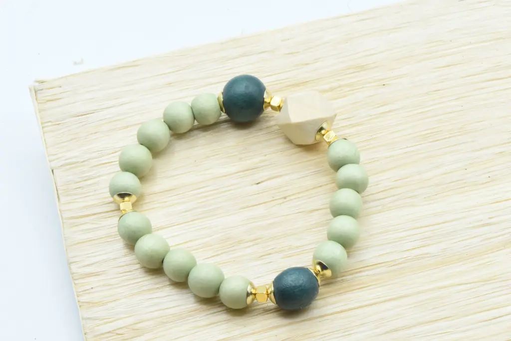 Bracelet "KIGUMI" Sapin-Menthe