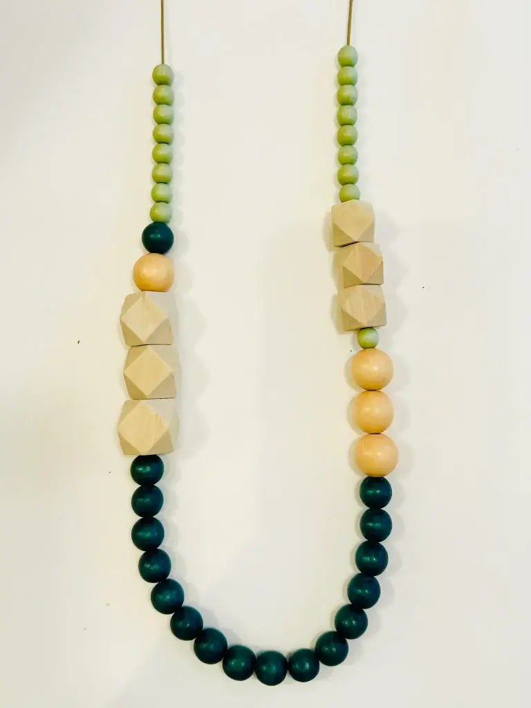 Sautoir "KIGUMI" Vert