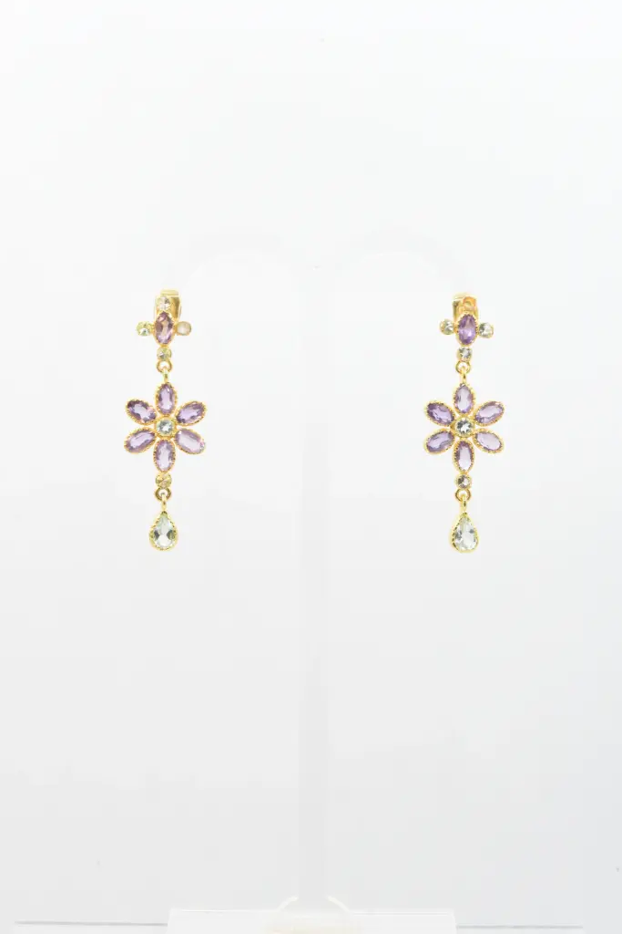 B.O. "DIAPERIS" "Flower" small Améthyste