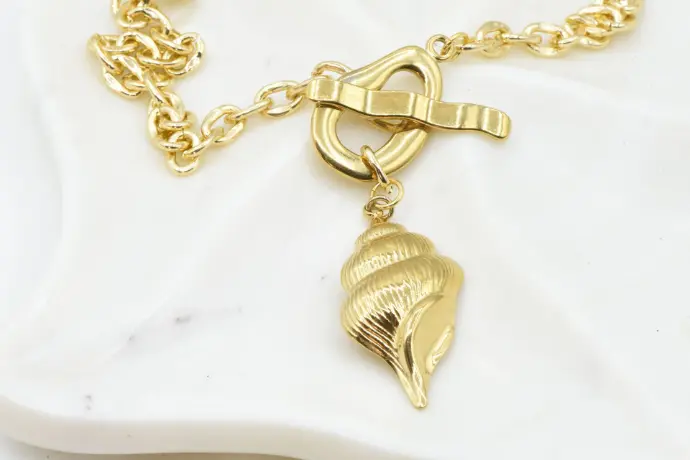 Collier "CIRCLES" - Coquillage