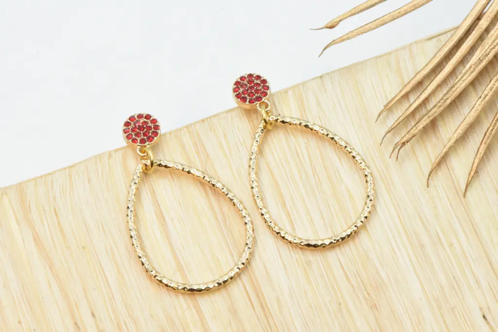 BO "CIRCLES" - " CHIARA" rouge