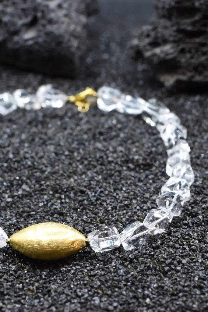 Collection "Diamond Beach" - Collier "GALET"