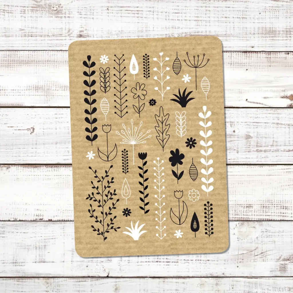 Carte Postale Pauline K. "VEGETALE1"