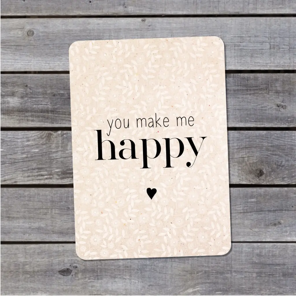 Carte Postale Pauline K. "HAPPY"