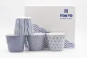 Coffret - Set "NIPPON BLUE" 4 tasses