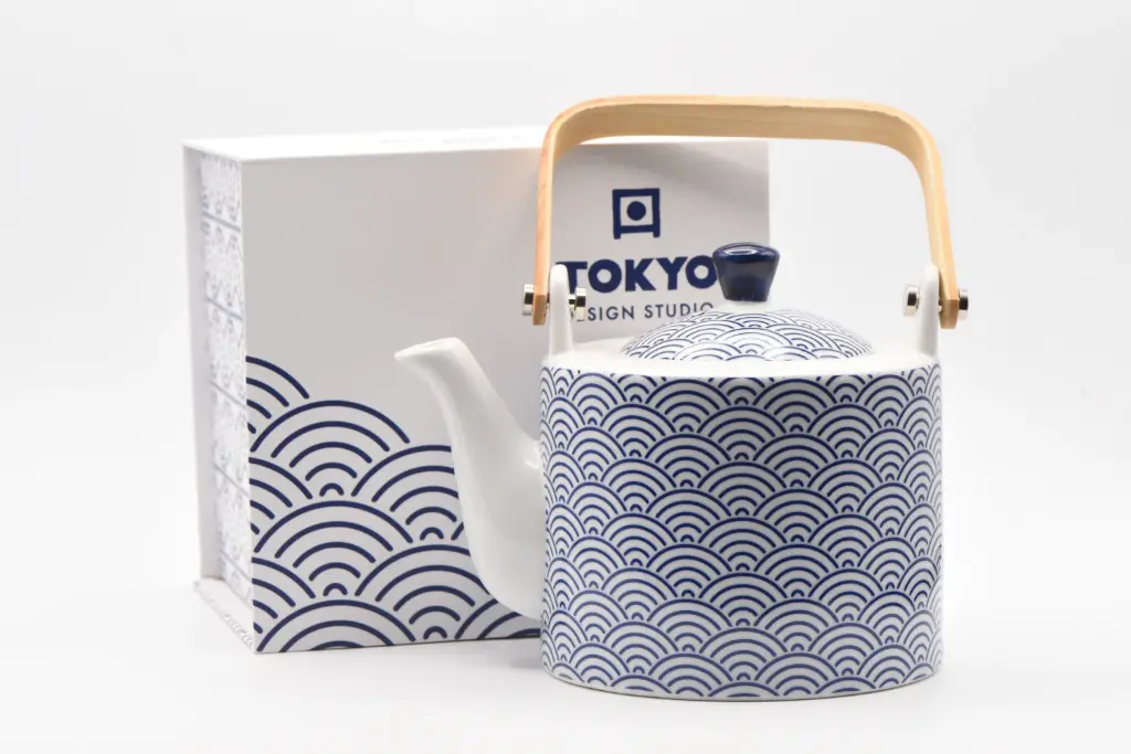 Théière"NIPPON BLUE" 0,8 l "WAVE"