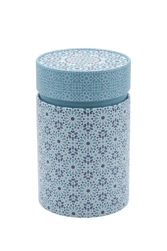 [SKU AND75117] Boîte à thé "ANDALUSIA" bleue