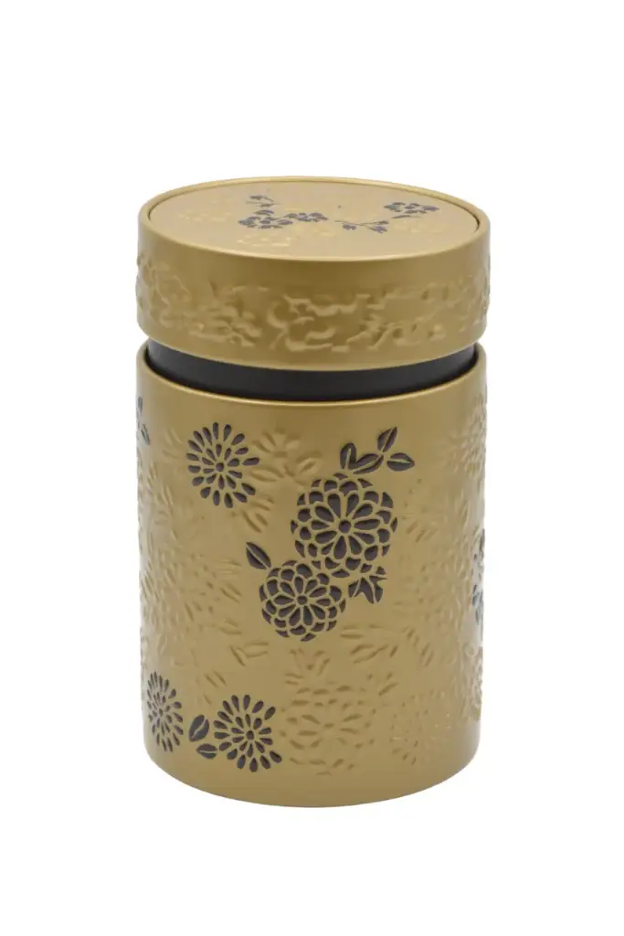 Boîte à thé "YUMIKO" gold