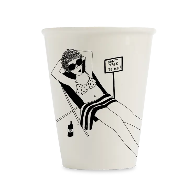 Mug "Don't talk to me"