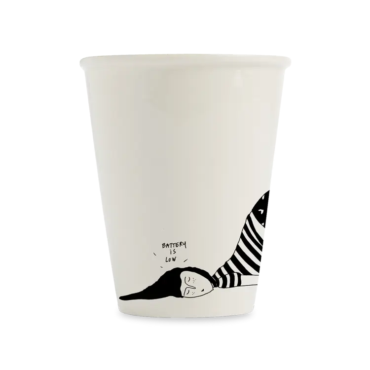 Mug "Battery low"