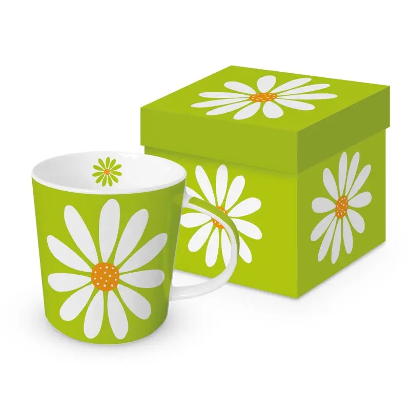 MUG "Happy Flower" Green