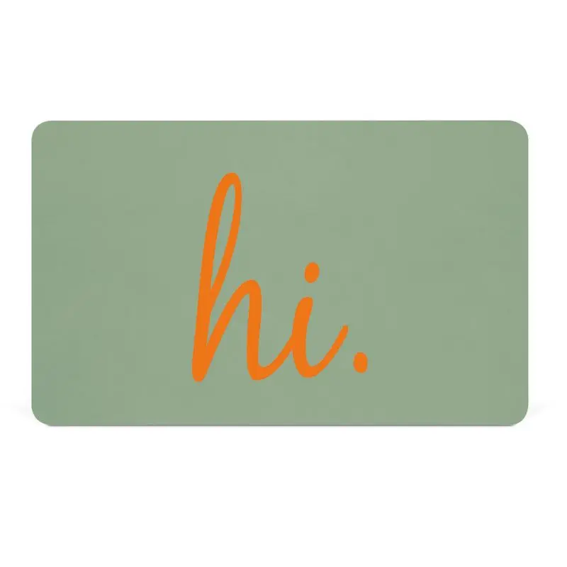 Planche à pain "Hi"