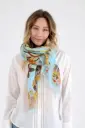 Foulard "AZUR" ciel - "STORIATIPIC"