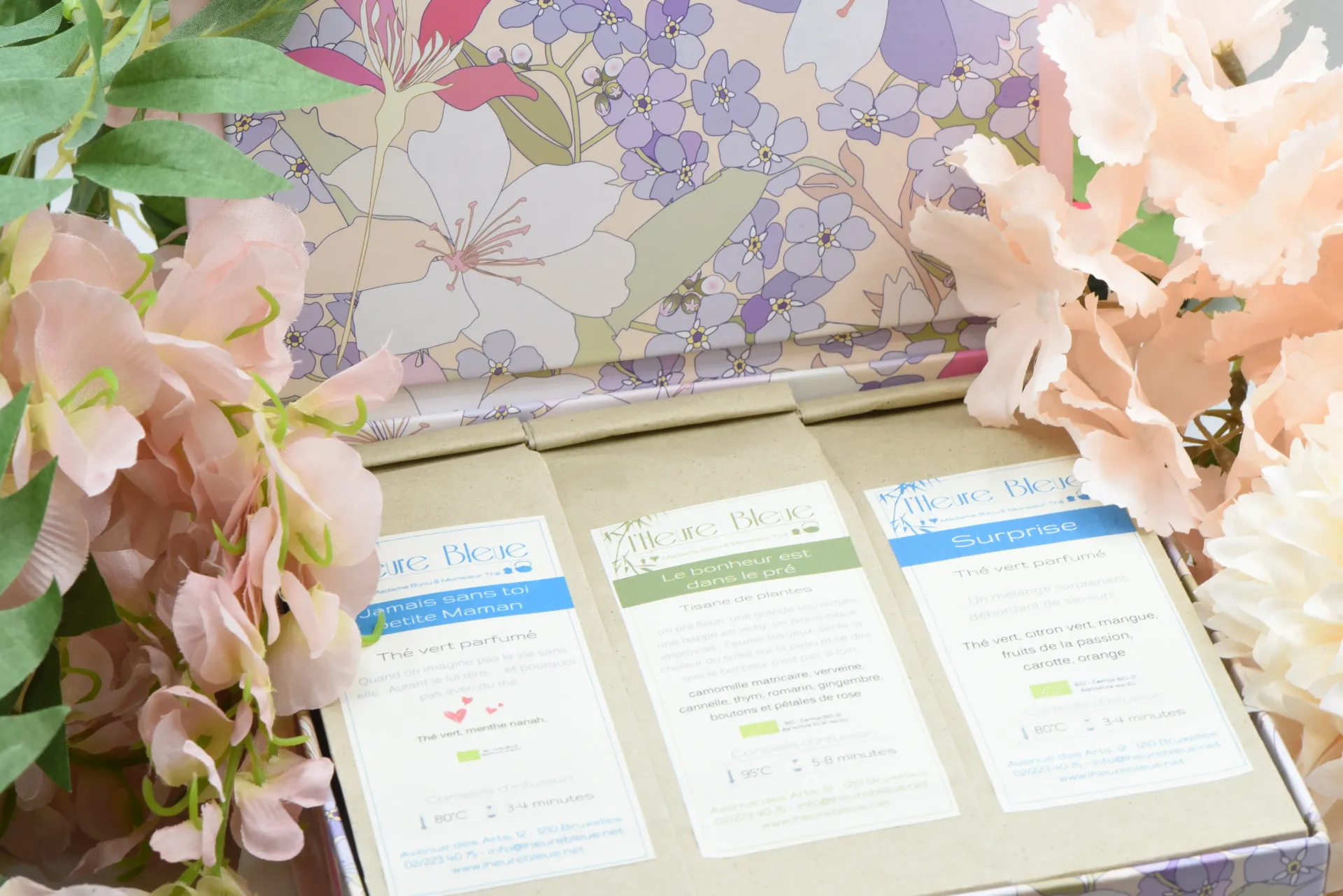 Coffret de thé : Assortiment "LOVE U MUM"