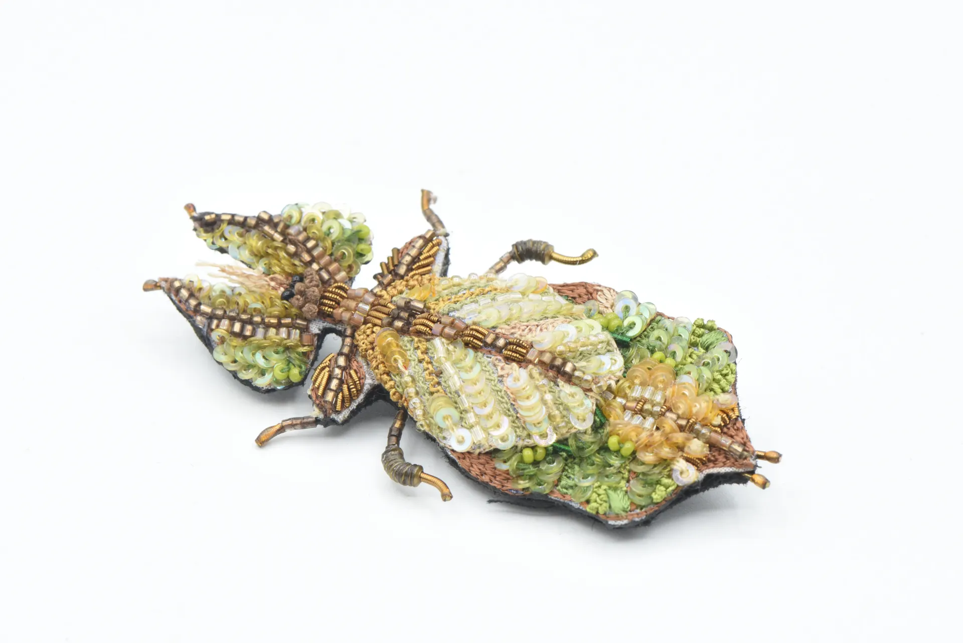 Broche "GIANT LEAF"