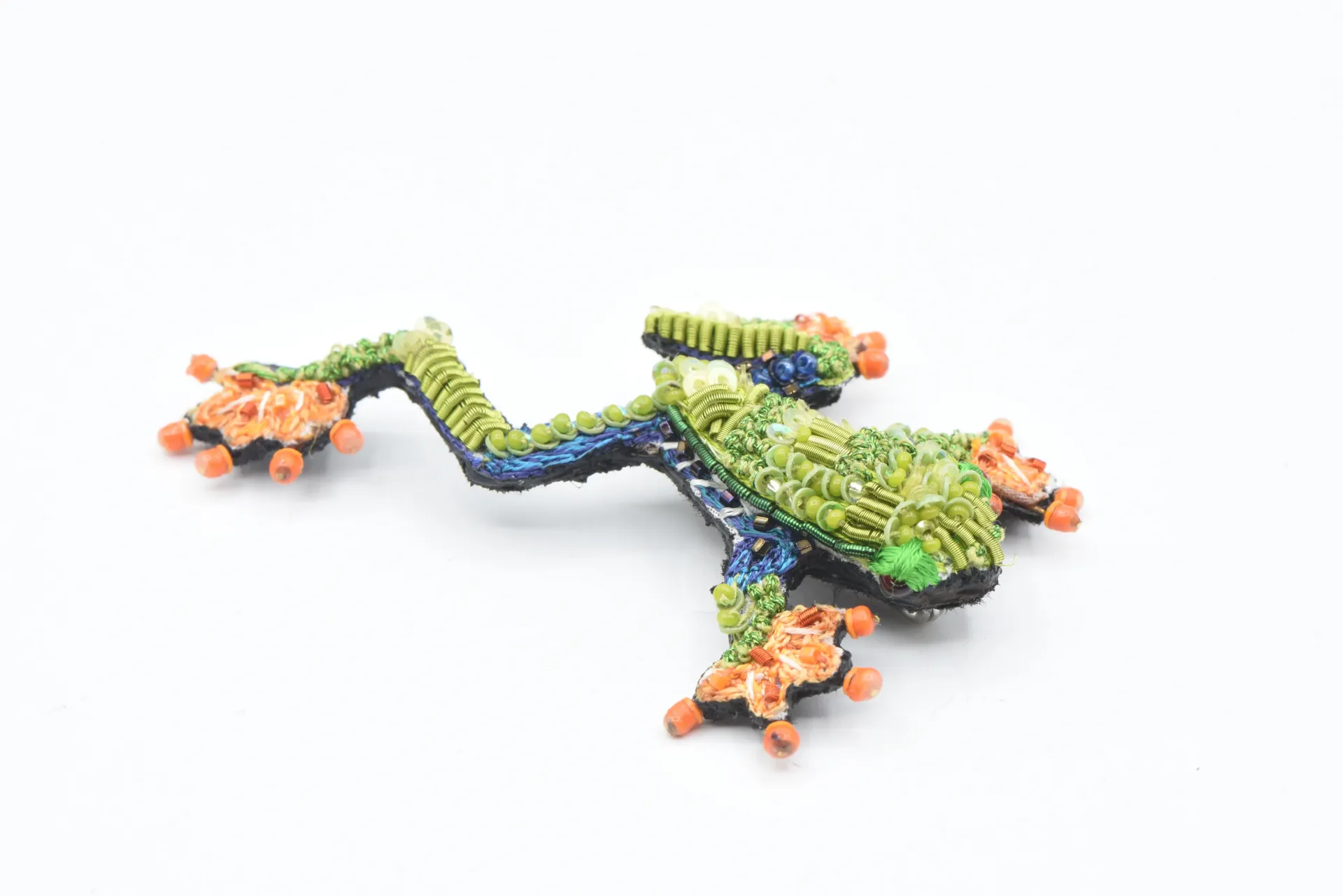 Broche "RED-EYED TREE FROG"