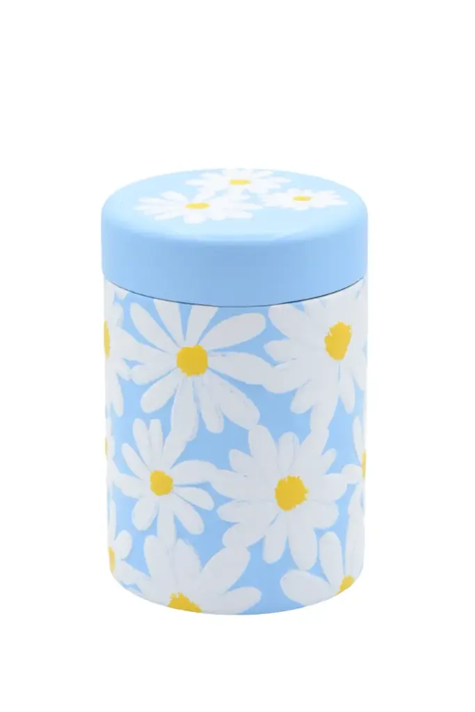 Boîte à thé "DAISY" blue