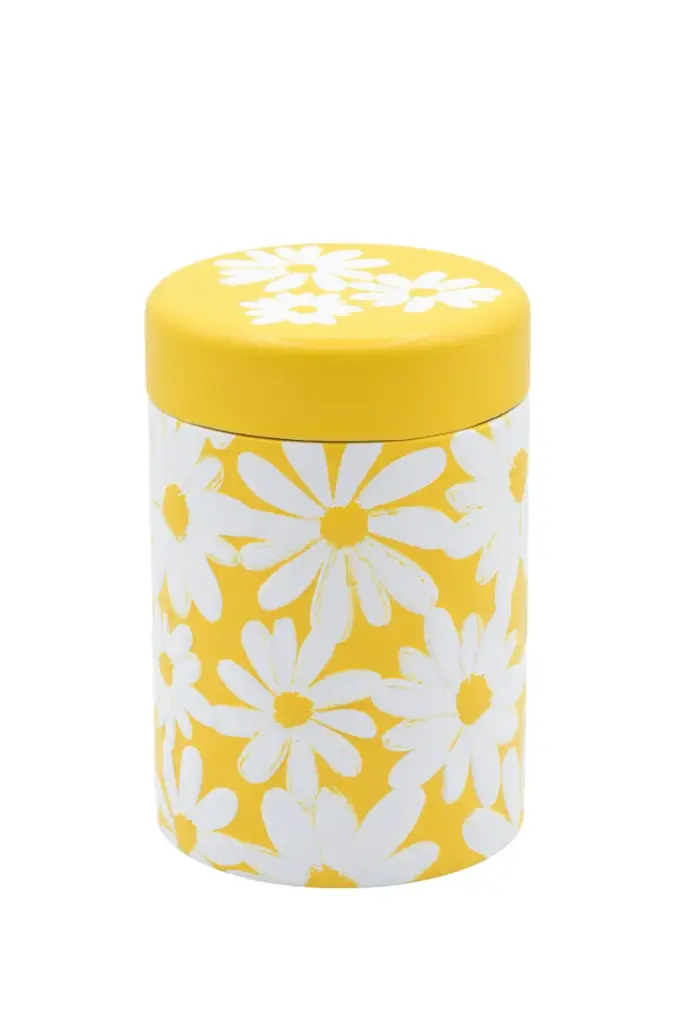 [SKU DS75110] Boîte à thé "DAISY" yellow