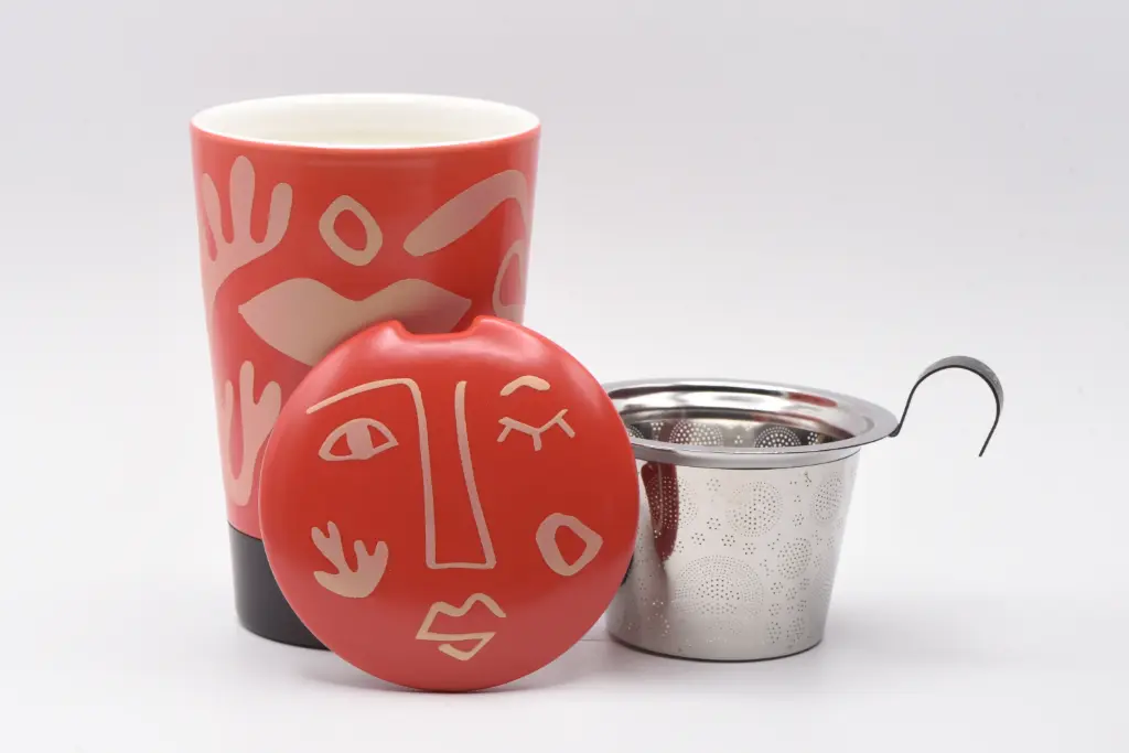 Tisanière "OPERA" rouge