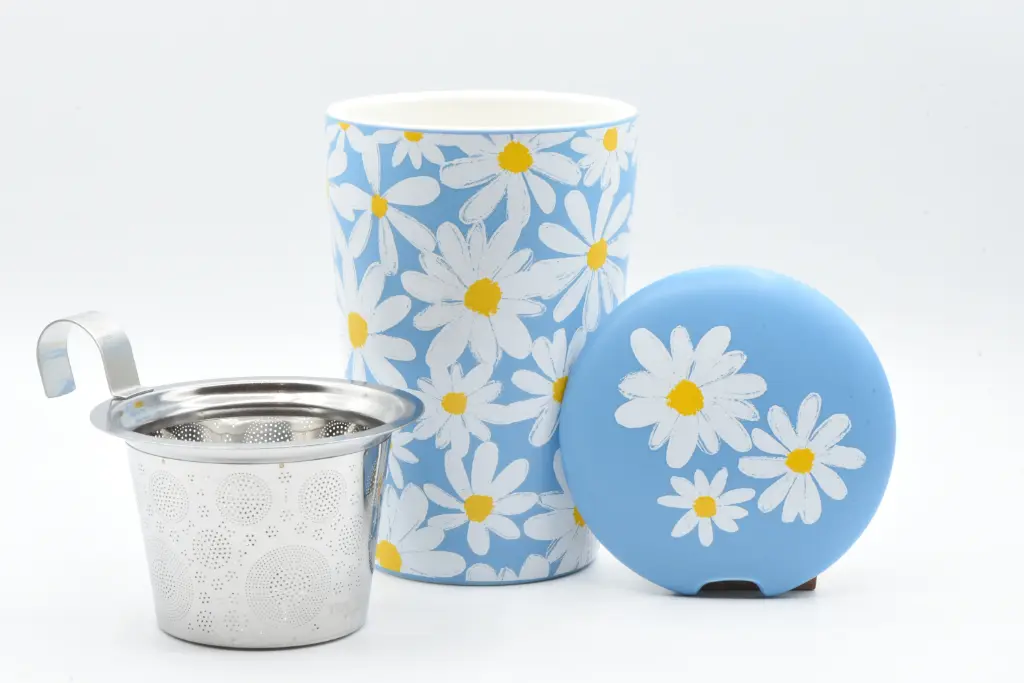 Tisanière "DAISY" blue