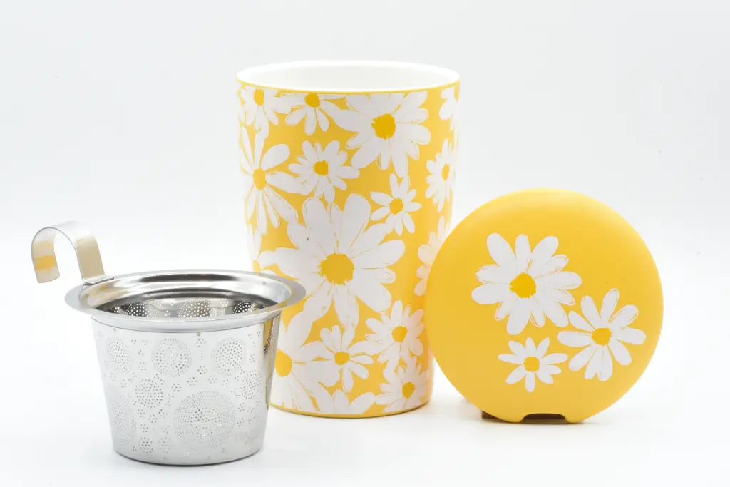 Tisanière "DAISY" jaune