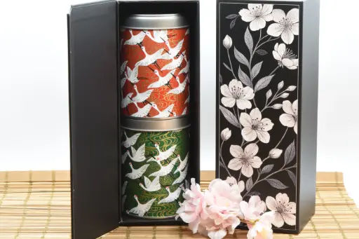 Coffret WASHI "TSURU" 2x50 gr - Thé japonais