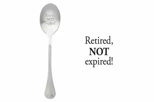 [5894152] Message Spoon - "Retired, Not Expired !"