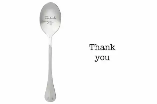 [5894165] Message Spoon - "Thank You"