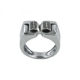 Bague "ART-DECO" - Marcassite 002