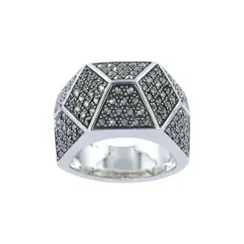 Bague "ART-DECO" - Marcassite 005