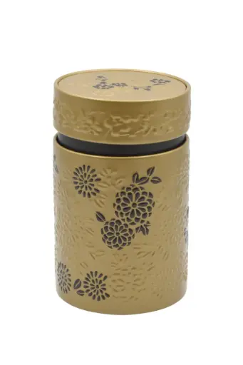 [SKU YU75117] Boîte à thé "YUMIKO" gold