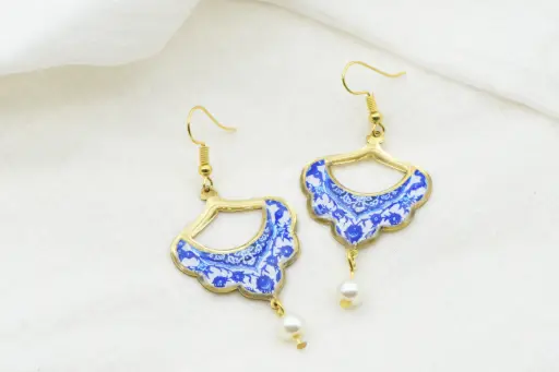 B.O. "YALDA" - SIIN grande bleue avec perle