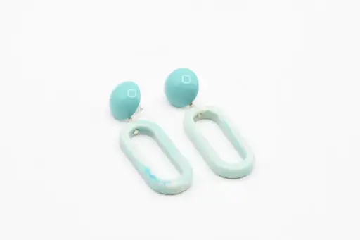 BO clip "Francine Bramli" 001 turquoise