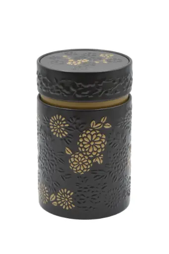 [SKU YU75117ter] Boîte à thé "YUMIKO" black