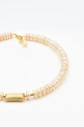 Collier de perle naturelle