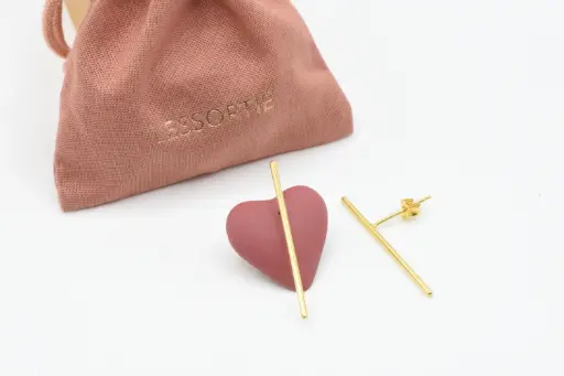 BO "LESSORTIE"  Heart procelaine